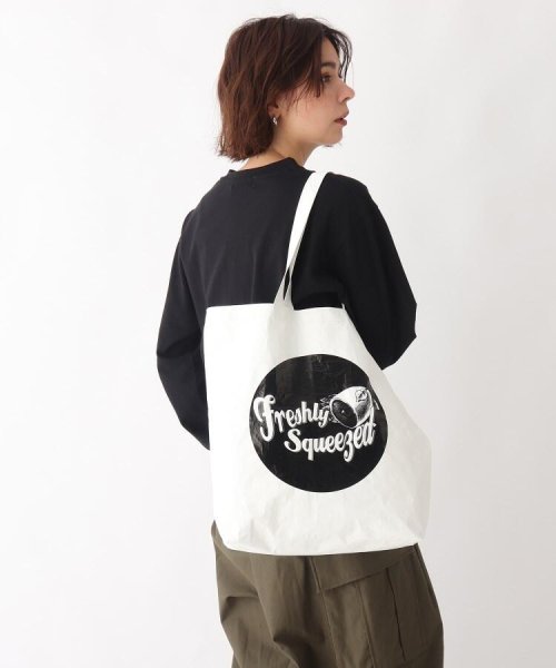 セール オペークドットクリップ Opaque Clip Exclusive Freshly Squeezed Music サークルロゴ タイベックトートバッグ 一部店舗限定 Unisex Magaseek セール オペークドットクリップ Opaque Clip Exclusive Freshly Squeezed Music サークルロゴ タイベックトートバッグ 一部店舗限定 Unisex Magaseek