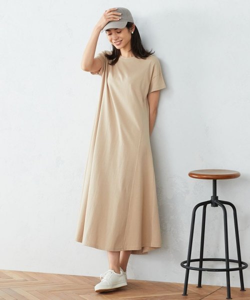 セール コムサイズム レディス Comme Ca Ism コットン ｔシャツワンピース Magaseek