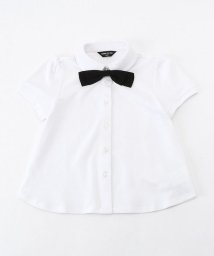 COMME CA ISM KIDS/リボンタイ付き　半袖ブラウス (100－130cm)/504242007