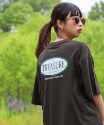 ZIP FIVE(ジップファイブ)/【21031－11gz】カレッジロゴアソートプリントTシャツ/ブラック系2