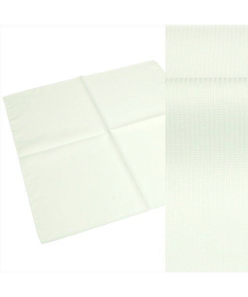 TOKYO SHIRTS(TOKYO SHIRTS)/日本製 綿100% ハンカチ グリーン系ストライプ織柄/グリーン
