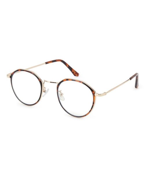 セール ブルーライトカット 曇り止め加工 サイドメタル伊達メガネ シューラルー ドレスキップ Shoo La Rue Dreskip Magaseek