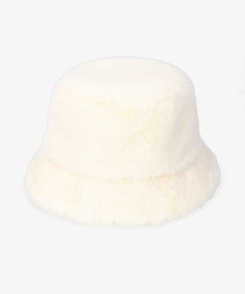 milsa(milsa)/milsa Fur Bucket Hat/オフホワイト
