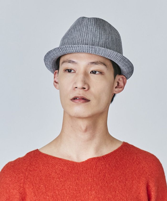 セール】OVERRIDE WASHABLE KNIT SOFT FEDORA(504169029) | OVERRIDE