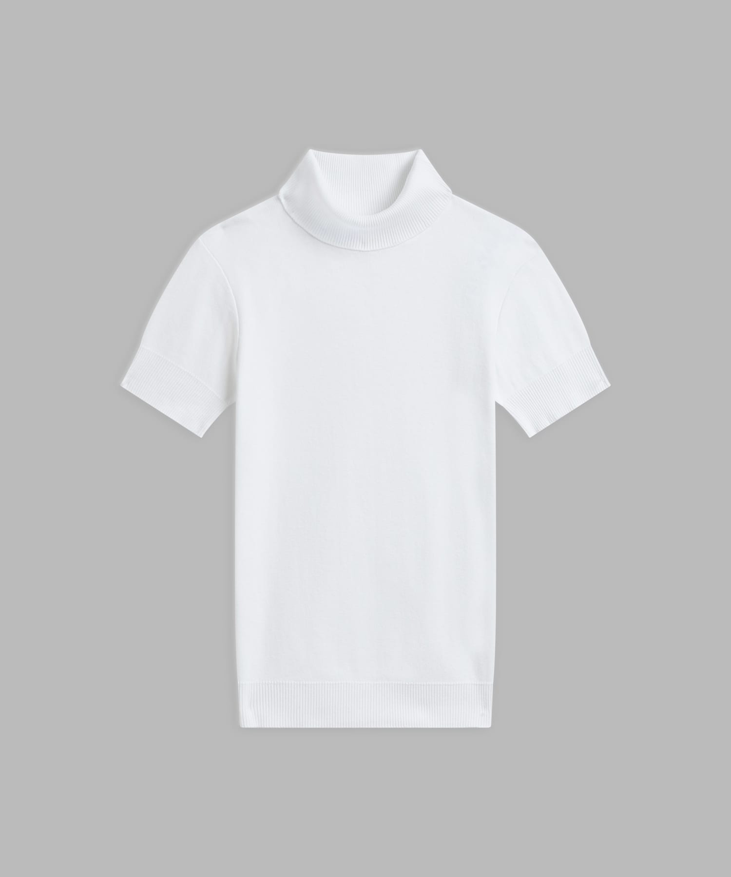 【Outlet】J155 TS コットンタートルネックカットソー