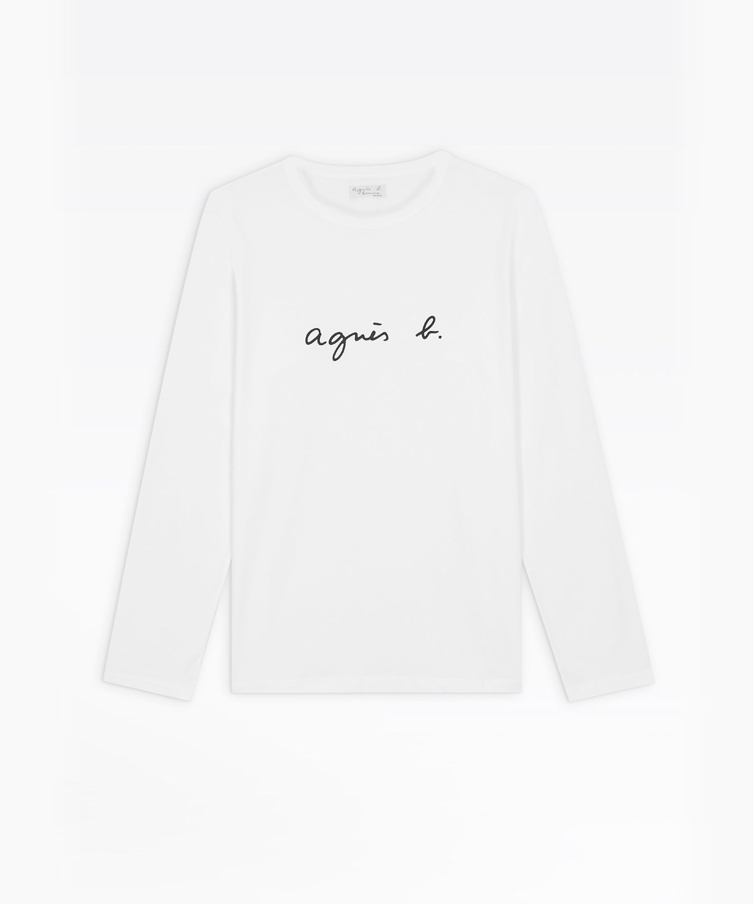 アニエスベー agnes b ロゴ Tシャツ ホワイト