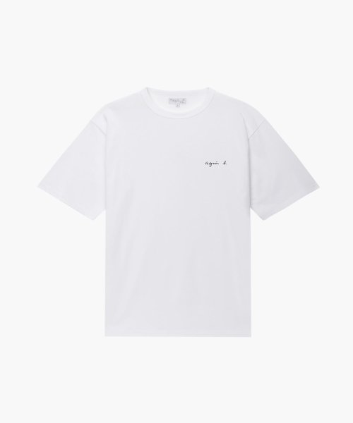 agnes b. HOMME(アニエスベー　オム)/WEB限定 S179 TS ロゴTシャツ/ホワイト