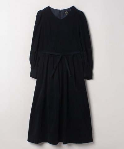 【Outlet】WQ53 ROBE コーデュロイワンピース