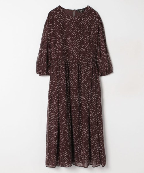 セール Wr52 Robe ドットワンピース トゥービー バイ アニエスベー To B By Agnes B Magaseek