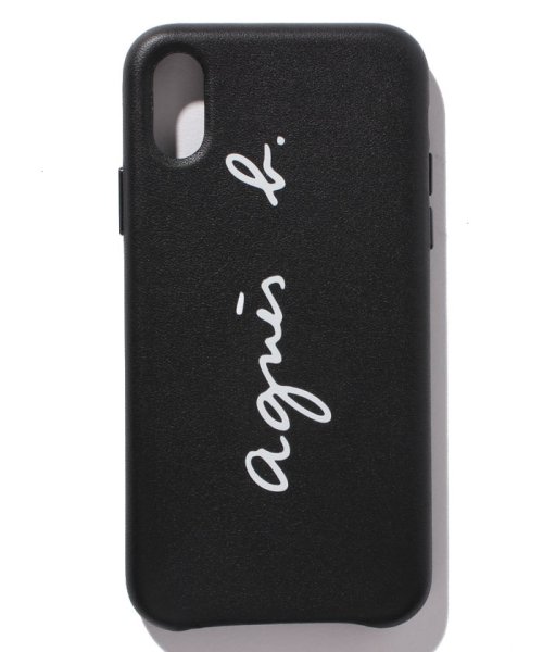 Ma03 02 ロゴ Iphoneケース アニエスベー ボヤージュ ファム Agnes B Voyage Femme Magaseek