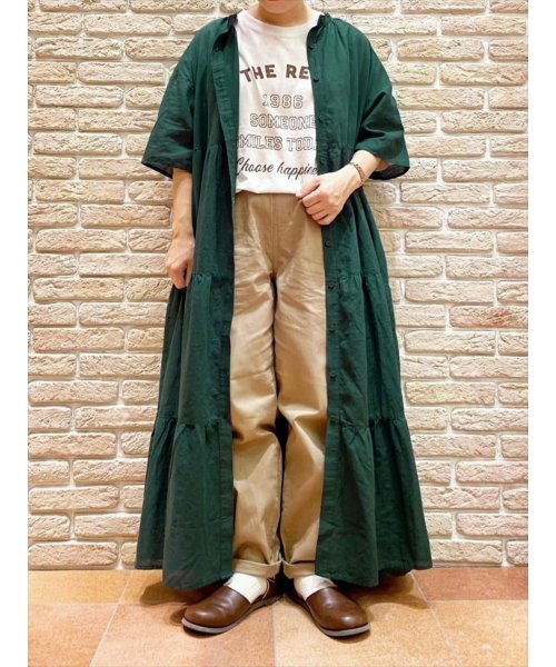 セール Sm2 ティアードシャツワンピース サマンサ モスモス Samansa Mos2 Magaseek