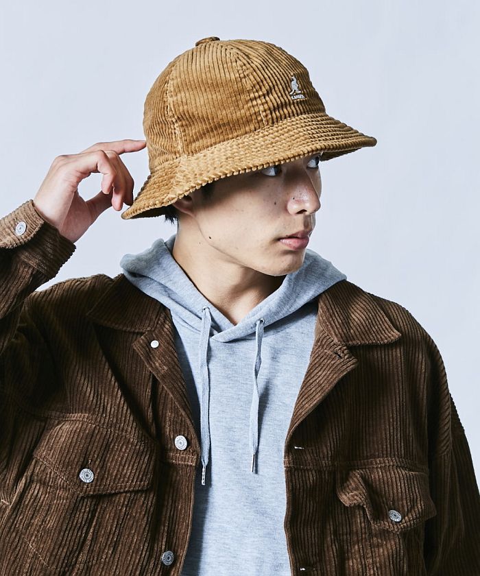 KANGOL SMU Wide Cord Casual