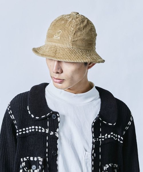 KANGOL(KANGOL)/KANGOL SMU Wide Cord Casual/ベージュ