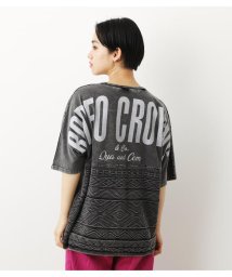 RODEO CROWNS WIDE BOWL(ロデオクラウンズワイドボウル)/ニットドッキングトップス/BLK