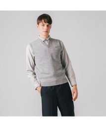 LACOSTE Mens(ラコステ　メンズ)/Karl Karl?Vネックニットベスト/グレー