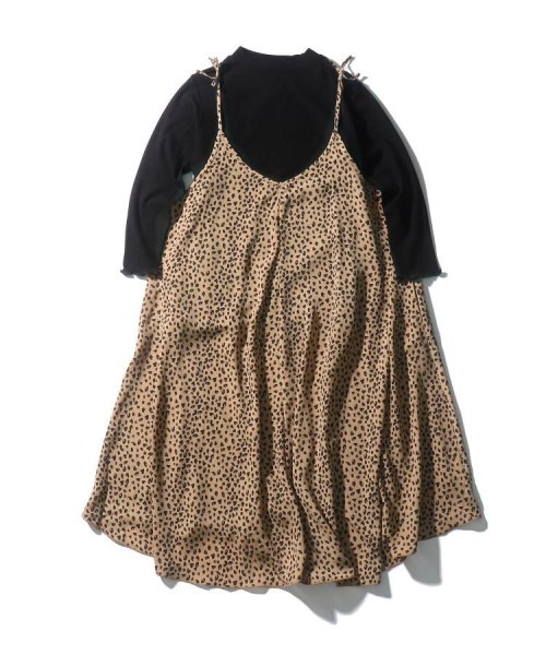 セール ママとお揃い 160cmまで Setアイテム キャミワンピース リブプルオーバー ザ ショップ ティーケー キッズ The Shop Tk Kid Magaseek