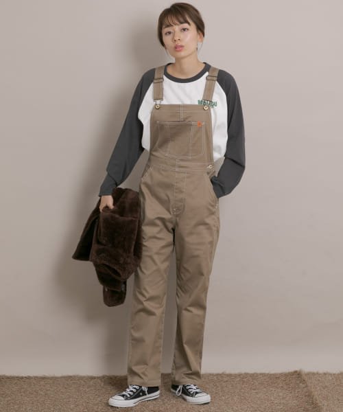 URBAN RESEARCH Sonny Label(アーバンリサーチサニーレーベル)/『別注』UNIVERSAL OVERALL×Sonny Label　オーバーオール/ベージュ