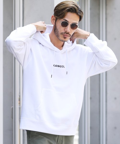 セール Kangol カンゴール 裏毛プルオーバーパーカー パーカー メンズ ブランド パーカ おしゃれ スウェット プルパーカー トレーナー フード トップス ジギーズショップ Jiggys Shop Magaseek