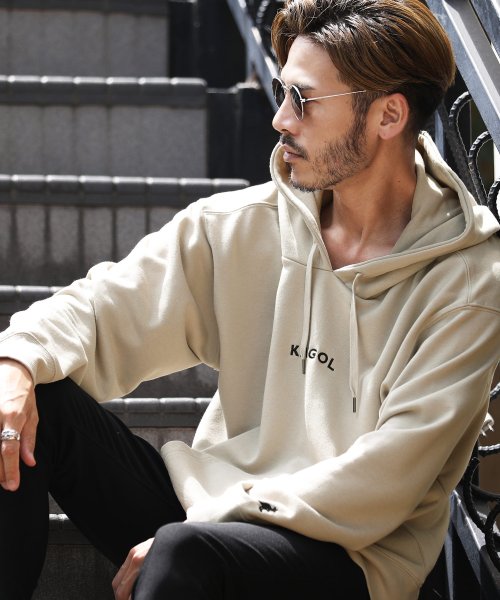 セール Kangol カンゴール 裏毛プルオーバーパーカー パーカー メンズ ブランド パーカ おしゃれ スウェット プルパーカー トレーナー フード トップス ジギーズショップ Jiggys Shop Magaseek