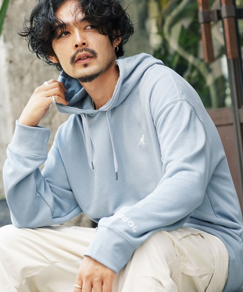 セール Kangol カンゴール 裏毛プルオーバーパーカー パーカー メンズ ブランド パーカ おしゃれ スウェット プルパーカー トレーナー フード トップス ジギーズショップ Jiggys Shop Magaseek
