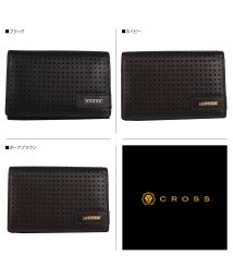 CROSS(クロス)/クロス CROSS カードケース 名刺入れ 定期入れ メンズ CENYURY CARD CASE ブラック ネイビー ブラウン 黒 AC－2068702 /ネイビー