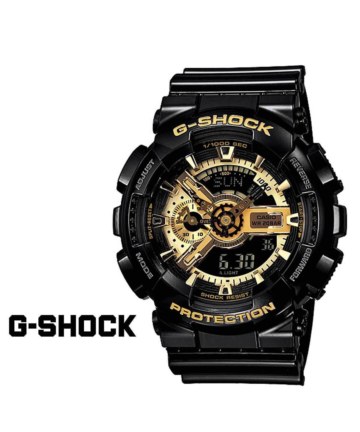 再値下げ【G-SHOCK】Gショック　腕時計　WR20BAR  ブラック