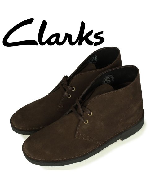 クラークス Clarks デザートブーツ メンズ スエード Desert Boot ダーク ブラウン クラークス Clarks Magaseek