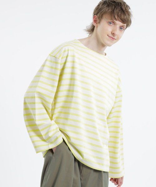 Grey Label ビッグボーダーカットソー メンズファッション 阪急百貨店公式通販 阪急 Men S Online Store