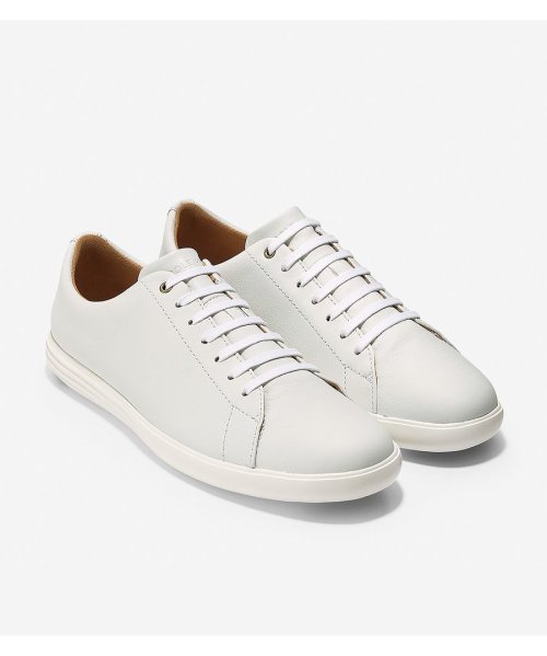 COLE HAAN(コールハーン)/グランド クロスコート スニーカー mens/ホワイトレザー