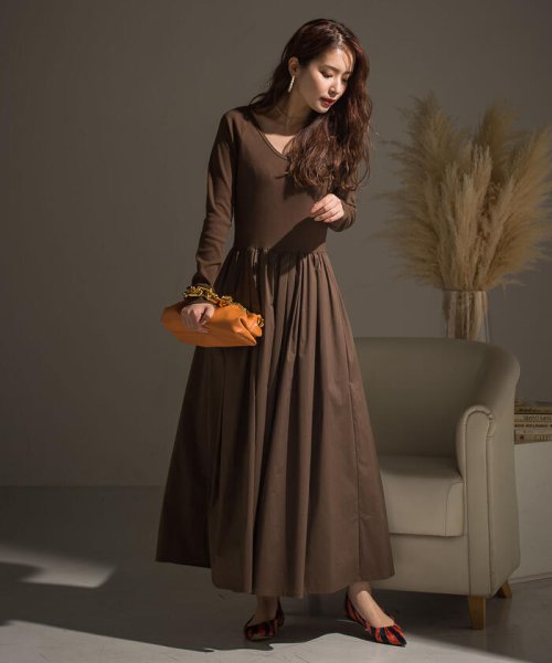 クーポン セール 10 Off ドッキングヘップバーンワンピース 手洗い可能 ビッキー Vicky Magaseek