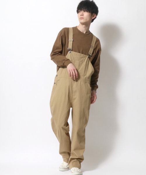 SITRY(SITRY)/【SITRY】16/12TWILL Overalls/ツイル オーバーオール/ベージュ