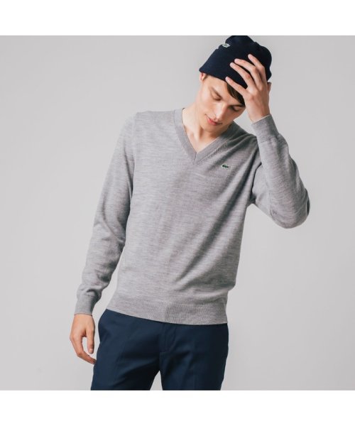 セール ラコステ メンズ Lacoste Mens Karl Karl Vネックニットセーター Magaseek