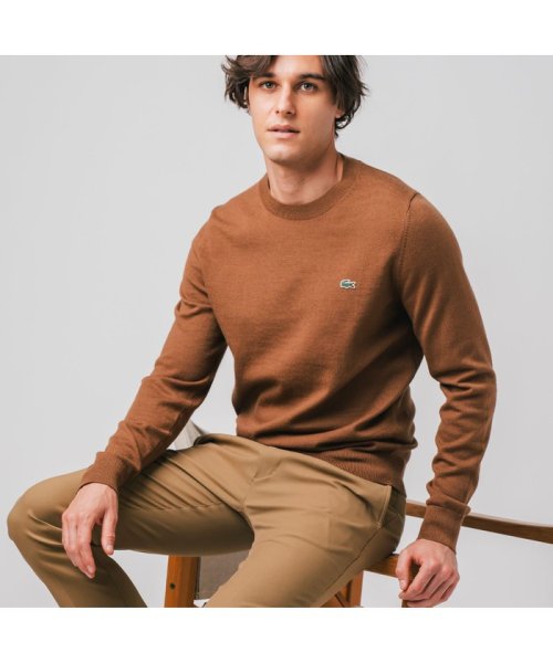 セール Karl Karl クルーネックニットセーター ラコステ メンズ Lacoste Mens Magaseek