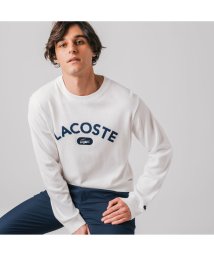 LACOSTE Mens(ラコステ　メンズ)/カレッジロゴニットセーター/ホワイト