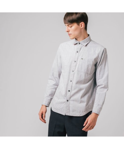 セール リバーシブルスナップボタンシャツ ラコステ メンズ Lacoste Mens Magaseek