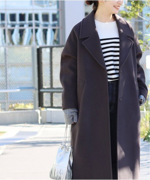 セール スーパー140ビーバーコクーンコート ジャーナルスタンダード Journal Standard Magaseek