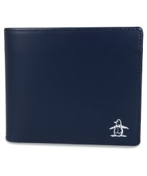 Munsingwear(マンシングウェア)/マンシングウェア Munsingwear 財布 二つ折り メンズ レディース 80S WALLET ブラック ネイビー 黒 MU－2065119/ネイビー