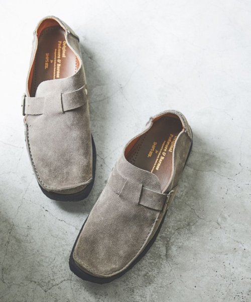 SHIPS any MEN(シップス　エニィ　メン)/【SHIPS any別注】Padmore&Barnes: ARRAN スエード シューズ◇/ダークグレー