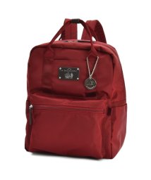 LA BAGAGERIE(LA BAGAGERIE)/ラ バガジェリー LA BAGAGERIE バッグ リュック バックパック レディース ヒョウ柄 10 POCKET BACKPACK/ワイン