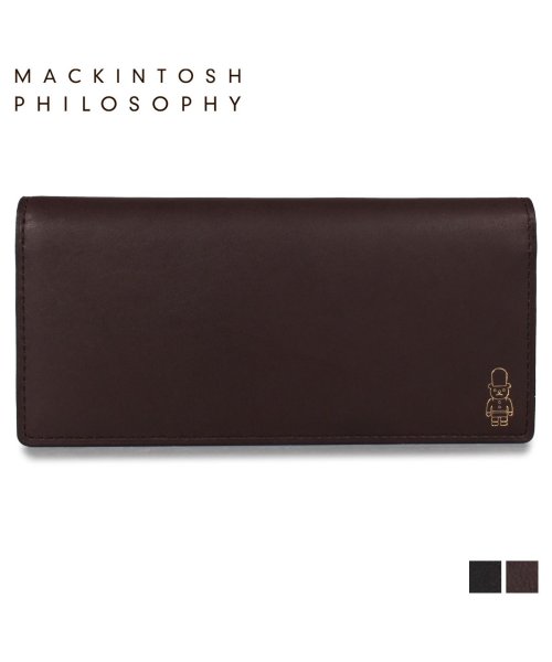 マッキントッシュ フィロソフィー MACKINTOSH PHILOSOPHY 長財布 メンズ レディース 本革 LONG WALLET ブラック ブラウン 黒 AA1408027162(10725円)