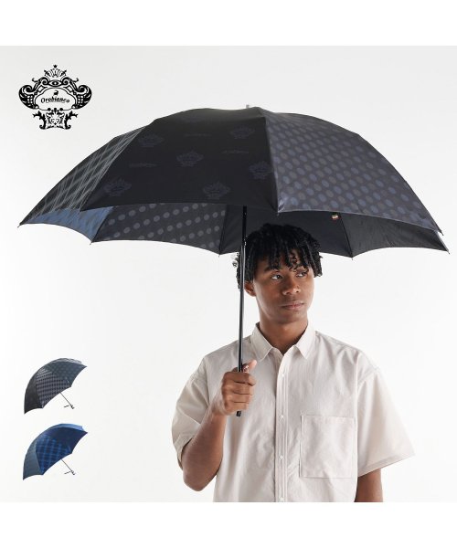 オロビアンコ Orobianco オロビアンコ Orobianco 折りたたみ傘 メンズ レディース 折り畳み 軽量 パッチワーク ブラック ネイビー ブルー 黒 Magaseek
