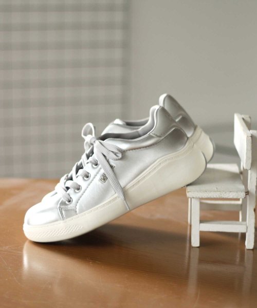 Kitson キットソン プラットフォーム ウエッジ 撥水加工スニーカー Husky Kitson Kitson Magaseek