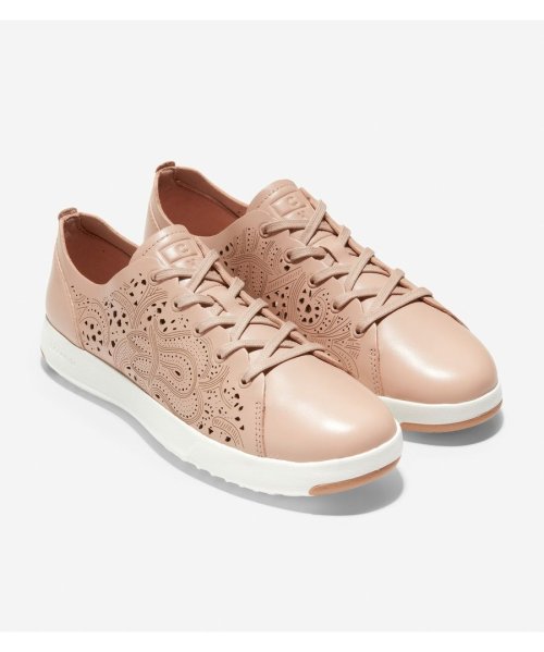 COLE HAAN(コールハーン)/グランドプロ テニス レーザー カット womens/マホガニーローズ/オプティックホワイト