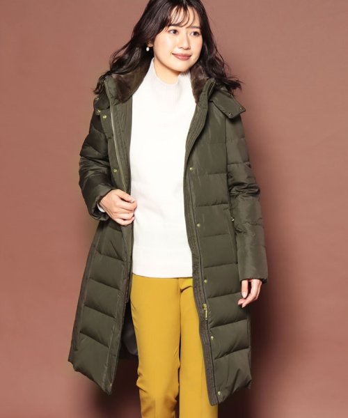 セール ボア付きダウンコート ピッコラドンナ Piccola Donna Magaseek