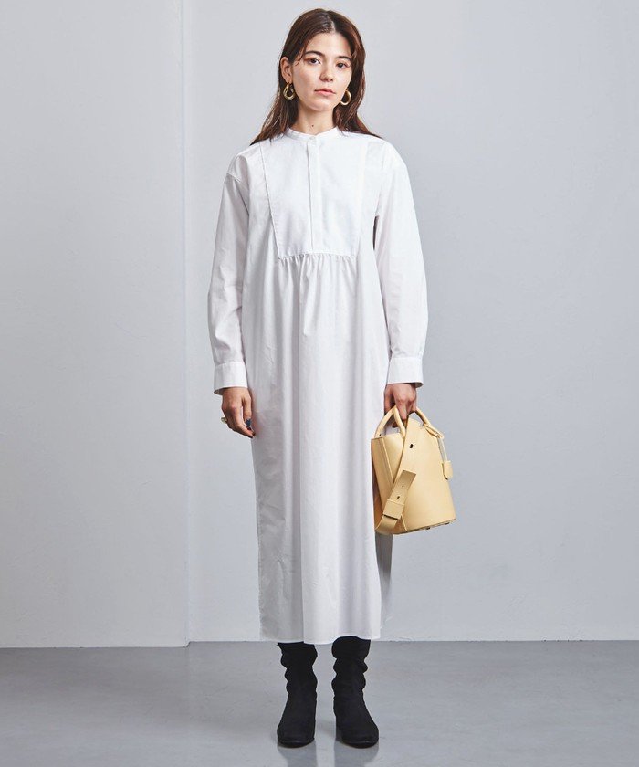 United Arrows C Bosom シャツワンピース W ユナイテッドアローズ United Arrows Magaseek