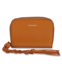 Jil Sander(ジル・サンダー)/ジルサンダー JIL SANDER 財布 小銭入れ コインケース メンズ レディース ラウンドファスナー 本革 ZIP AROUND WALLET SMALL /ブラウン