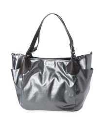 LA BAGAGERIE(LA BAGAGERIE)/ラ バガジェリー LA BAGAGERIE バッグ ショルダーバッグ トートバッグ レディース EMAILLER 2WAY TOTE BAG S ブラック ライ/ガンメタリック