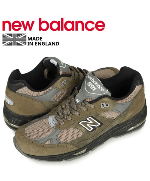 ニューバランス New Balance 991 スニーカー メンズ Dワイズ Made In Uk カーキ M991fds ニューバランス Newbalance Magaseek