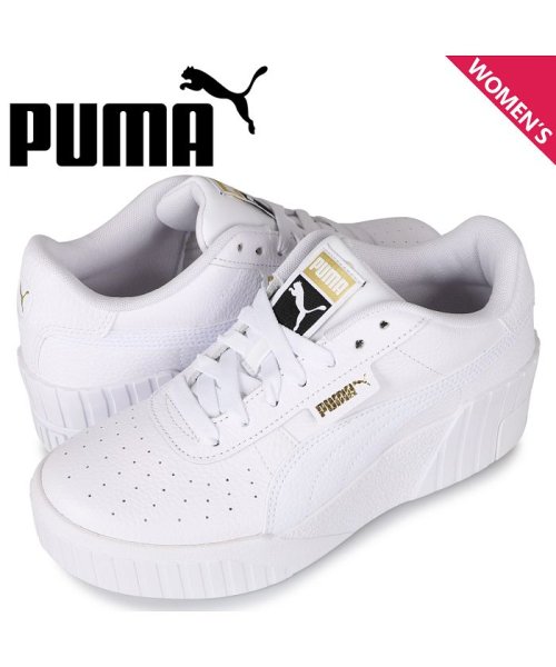 Puma プーマ スニーカー レディース 厚底 カリ ウェッジ Cali Wedge ホワイト 白 01 プーマ Puma Magaseek