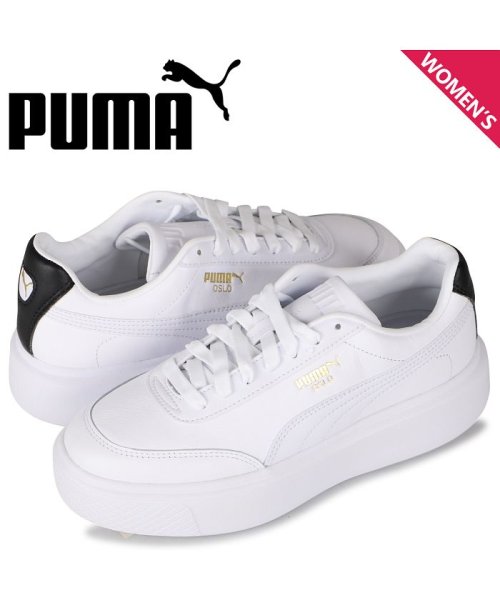 Puma プーマ スニーカー レディース 厚底 オスロ マヤ Oslo Maya ホワイト 白 01 プーマ Puma Magaseek Puma プーマ スニーカー レディース 厚底 オスロ マヤ Oslo Maya ホワイト 白 01 プーマ Puma Magaseek